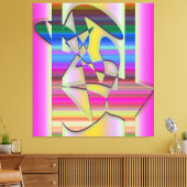 Despair and Sadness 3 Canvas Afdruk (Insitu (Woonkamer))