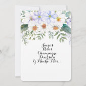 Despedida de Soltera-uitnodiging, En español Kaart (Achterkant)