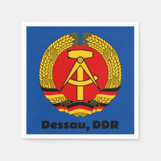 Dessau, DDR, Dessau, Duitsland (Oost-Duitse Ossi) Servet