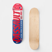 DESSAULT JMT PARIJS 7 3/4" Skateboard Deck (Voorkant)