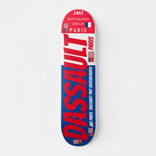 DESSAULT JMT PARIS 7 3/4" Skateboard Deck (Devant)
