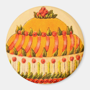  dessert cake voedselillustratie magneet