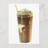  dessert, chocolade schudden en schuim briefkaart (Voorkant)