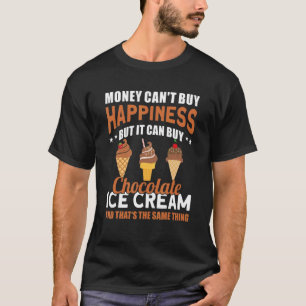 Dessert Chocolate Ice Cream, bevroren T-shirt