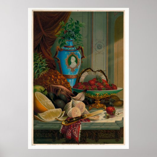 Dessert. Chromolithographies; Impressions de vie m (Devant)