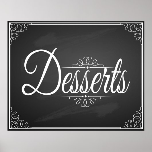 Dessert panneau de tableau de bord pour impression (Devant)