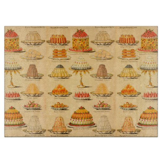  dessert roze perzik snijplank (Voorkant)