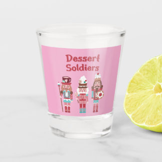 Dessert Soldier Nutcrackers Shot Glas