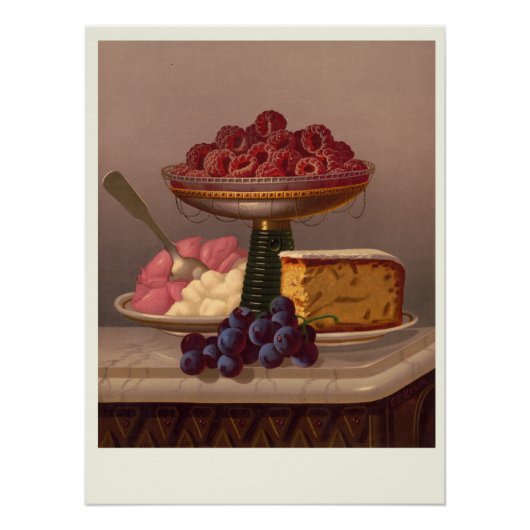 Dessert Stilleven prints Perfect Poster (Voorkant)