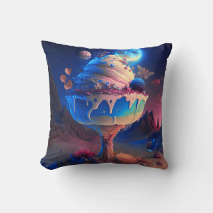 DESSERT x DESERT - Fantasy Art met heerlijke taart Kussen