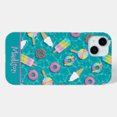 Dessert zwembad drijft Case-Mate iPhone case (Achterkant (horizontaal))