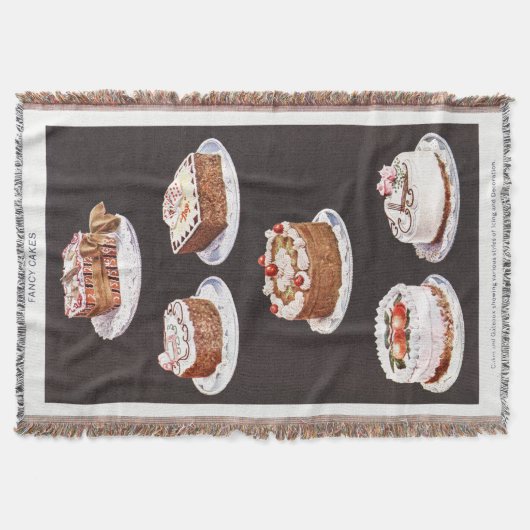  dessertcake, gevorst als decoratieretro deken (Voorkant)