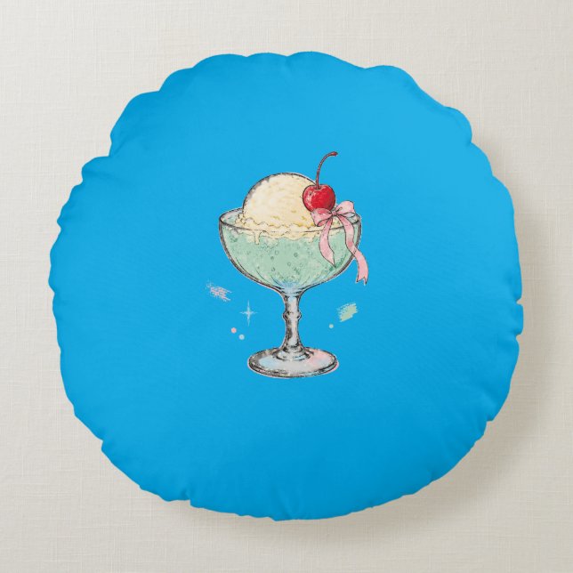 Dessertkussen Rond Kussen (Voorkant)