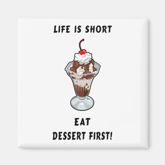 Dessertleven Magneet (Voorkant)