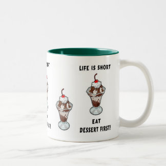 Dessertleven Tweekleurige Koffiemok