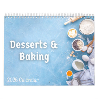 Desserts & Baking 2026 Calendar Kalender