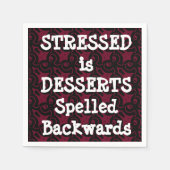 Desserts Cocktail Papieren servetten (Voorkant)