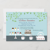 Desserts Divins Invitation À Thème De Printemps (Devant)