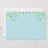 Desserts Divins Invitation À Thème De Printemps (Dos)