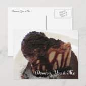 Desserts, jij en ik Briefkaart (Voorkant / Achterkant)