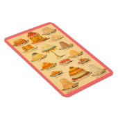  desserts koekjesretro-voeding magneet (Rechterzijde)