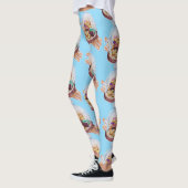 Desserts onder glazen koepel leggings (Links)