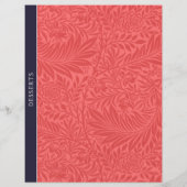 Desserts | Ontvanger divider |  Rode Floral (Achterkant)