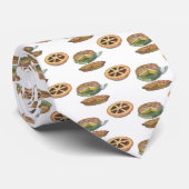  desserts, Thanksgiving Pies, Pecan Pumpkin Stropdas (Opgerold)