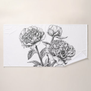 Dessin à encre de rose