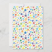 Dessin à la main Doodle Anniversaire Invitation (Dos)