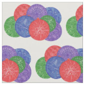 Dessin Abstrait Couleur Balls de Noël tissu (Fermer)