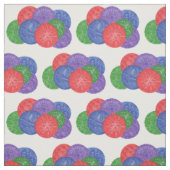 Dessin Abstrait Couleur Balls de Noël tissu (Échantillon)
