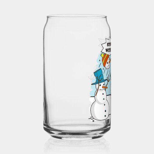 Dessin amusant de Snowman (Droite)