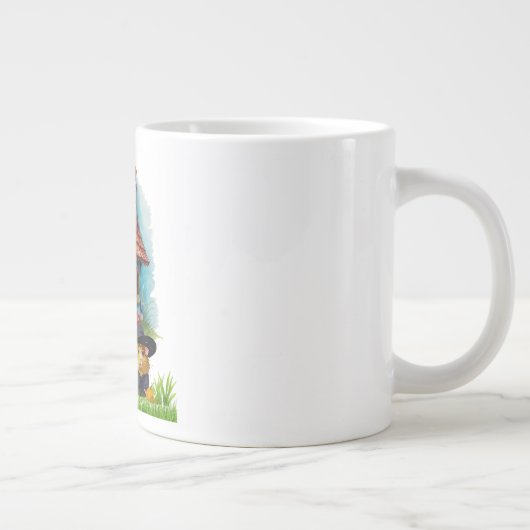 Dessin amusant Mug : Sip with a Smile! (Droite)