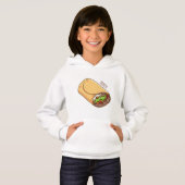 dessin animé de Burrito (Devant entier)