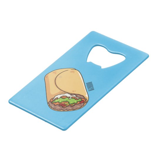 dessin animé de Burrito (Dos Angle)