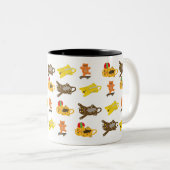 dessin animé de chats mug (Devant droit)