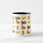 dessin animé de chats mug (Centre)