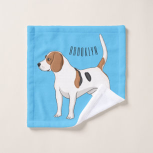 dessin animé de chien beagle