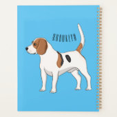 dessin animé de chien beagle (Dos)