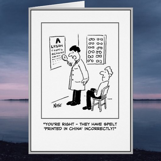 Dessin animé de client et d'opticien.