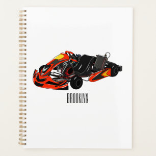 dessin animé de Kart racing