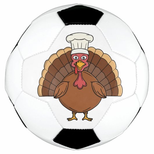 Dessin animé dinde de chef Thanksgiving (Devant)