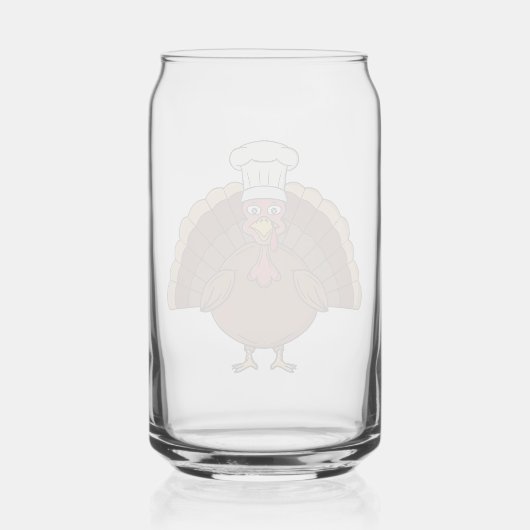 Dessin animé dinde de chef Thanksgiving (Recto)