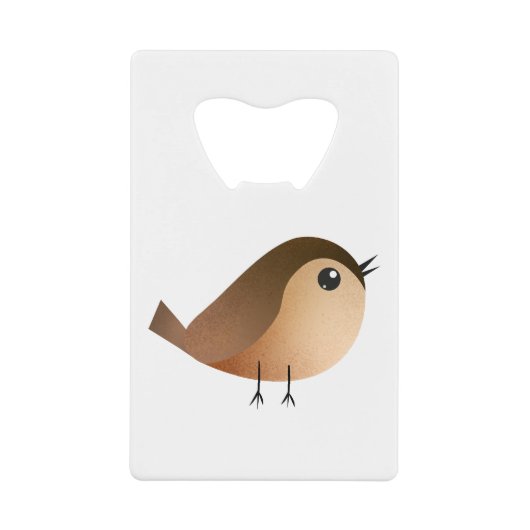Dessin animé d'oiseau moineau (Devant)