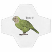 dessin animé d'oiseaux de Kakapo (Plat)