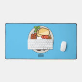 dessin animé du petit-déjeuner anglais (Clavier et souris)