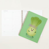 dessin animé mignon de bok choy (Devant avec enveloppe)