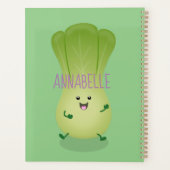 dessin animé mignon de bok choy (Dos)