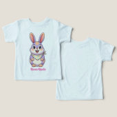 Dessin animé mignon de lapin de Pâques (Design Recto & Verso)